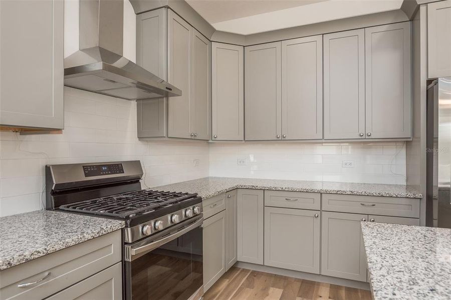 Kitchen of Sold Model Home