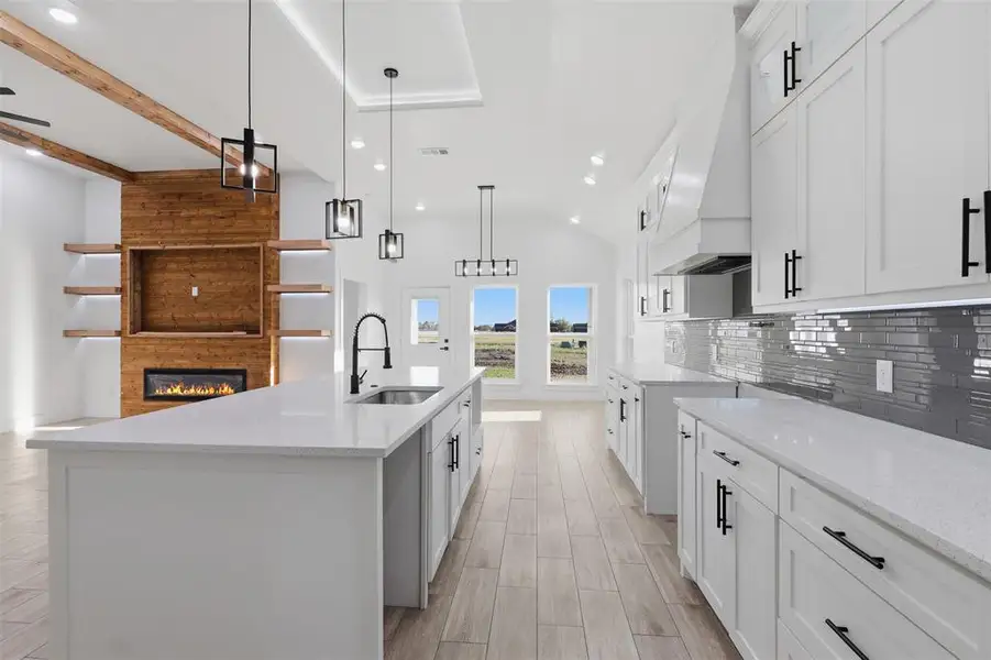 Furnished interior view inside a new home in , Mabank (Image 5).