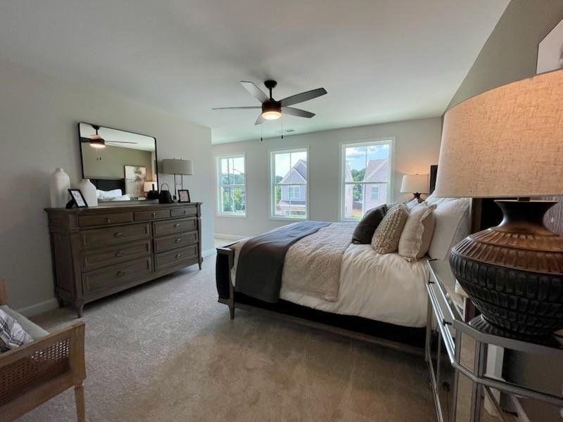 Furnished interior view inside a new home in Winsome Park, Woodstock (Image 4). Furnished interior view inside a new home in Winsome Park, Woodstock (Image 4).