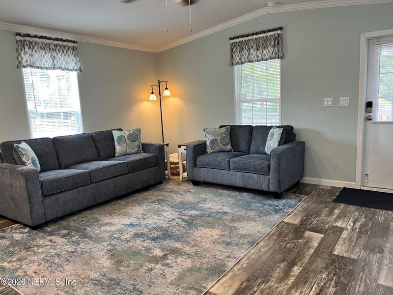 Furnished interior view inside a new home in , Satsuma (Image 3).