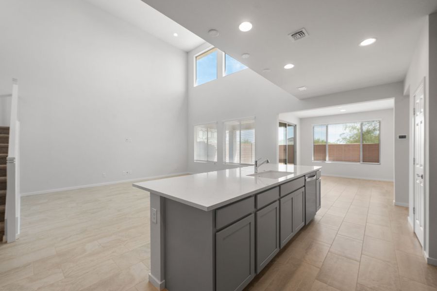 Furnished interior view inside a new home in Blossom Rock, Apache Junction (Image 12).