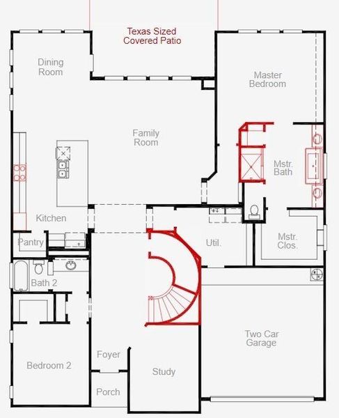 1st floor diagram