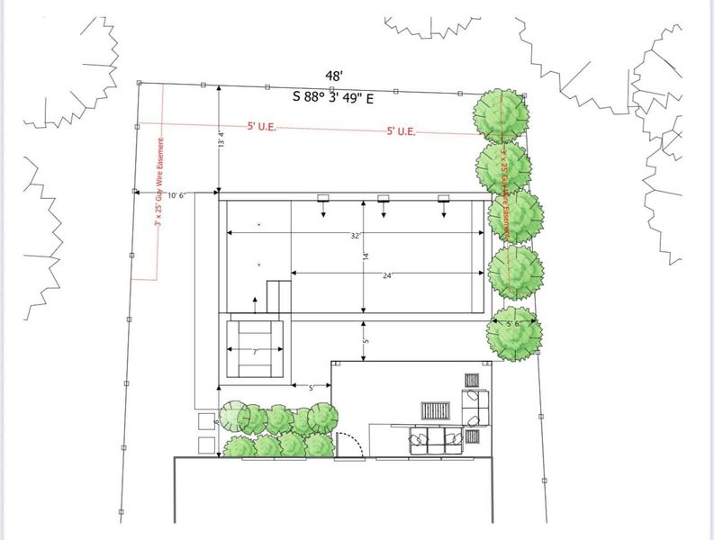Backyard with pool rendering. Pool not included Backyard with pool rendering. Pool not included