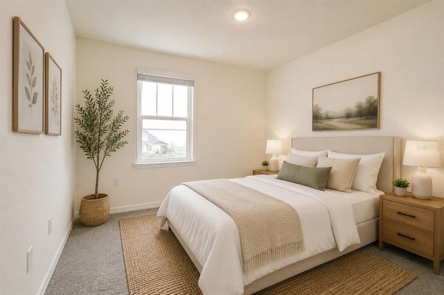 Furnished interior view inside a new home in , Sanford (Image 7).