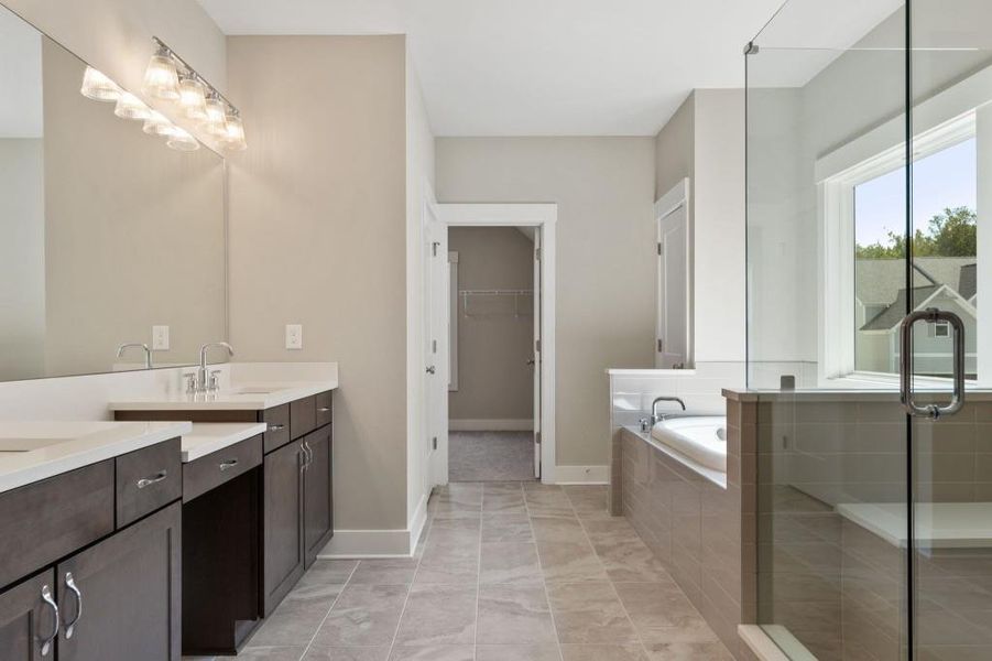 Furnished interior view inside a new home in Hillshire, Cumming (Image 8).