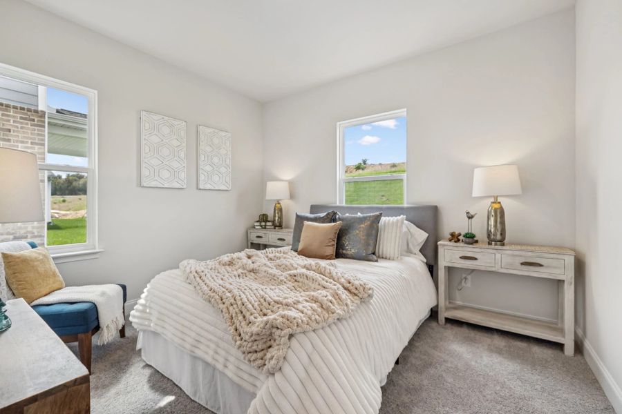 Representative furnished interior of a home built from the Bartlett by Ashton Woods in Cades Bluff, Lebanon (Image 20).
