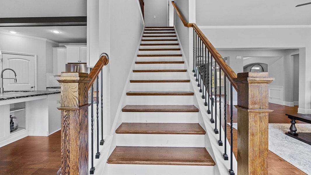 Furnished interior view inside a new home in Genesee, Newnan (Image 56).