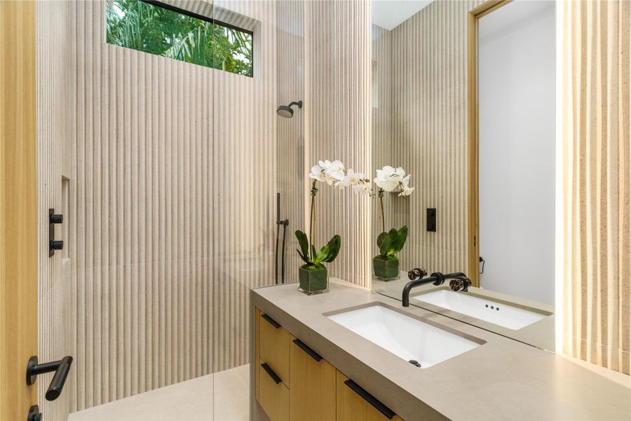 Furnished interior view inside a new home in , Ocean Ridge (Image 13).