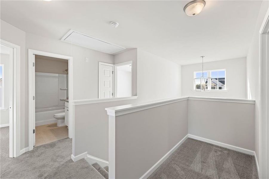 Spacious, unfurnished interior of a new home in Highland Park, Stonecrest (Image 18).