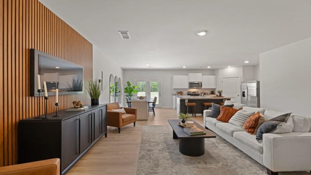 Furnished interior view inside a new home in Rolling Meadows, Jasper (Image 4).