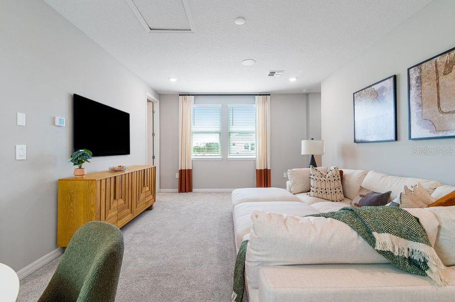 Furnished interior view inside a new home in The Waters at Center Lake Ranch, St. Cloud (Image 19).