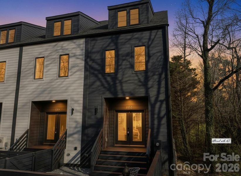 Front exterior of a new home in , Charlotte, NC, highlighting curb appeal (Image 1). Front exterior of a new home in , Charlotte, NC, highlighting curb appeal (Image 1).