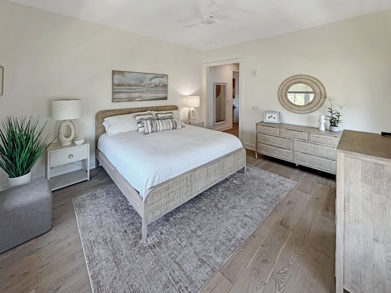 Furnished interior view inside a new home in , Charleston (Image 14).