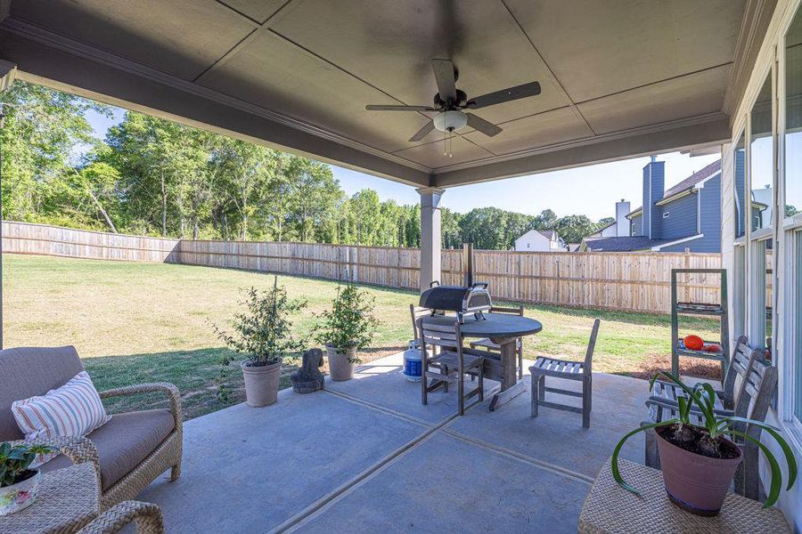 Furnished interior view inside a new home in , Winder (Image 31).