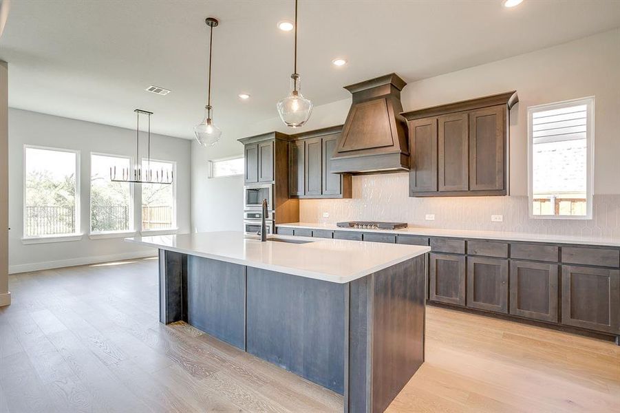 Furnished interior view inside a new home in Pecan Grove, Burleson (Image 7). Furnished interior view inside a new home in Pecan Grove, Burleson (Image 7).