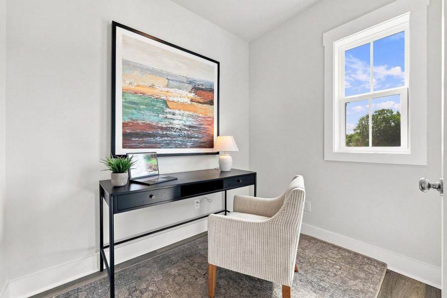 Furnished interior view inside a new home in Golden Gate, High Point (Image 10).