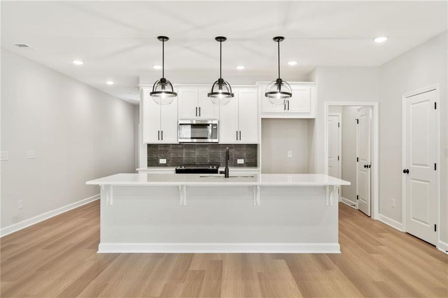 Furnished interior view inside a new home in Wildwood Place, Powder Springs (Image 8).