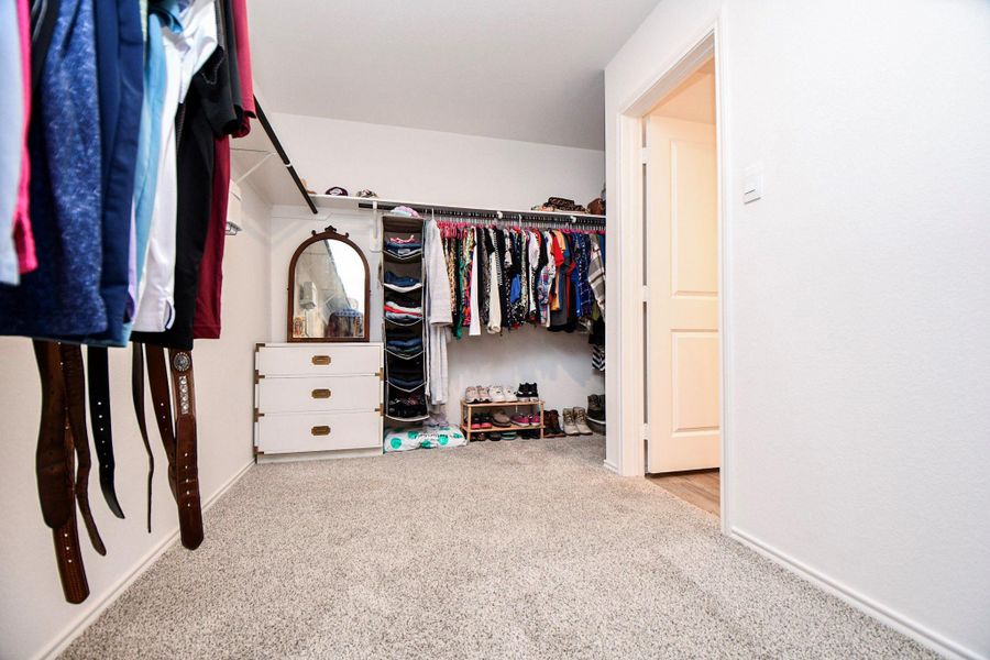 More than enough space for all the outfits
