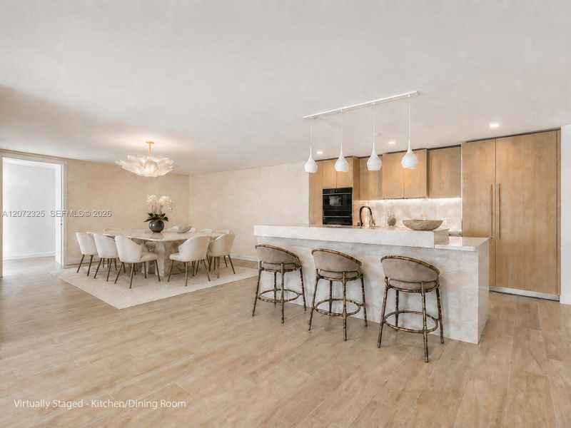 Furnished interior view inside a new home in , Pompano Beach (Image 8).