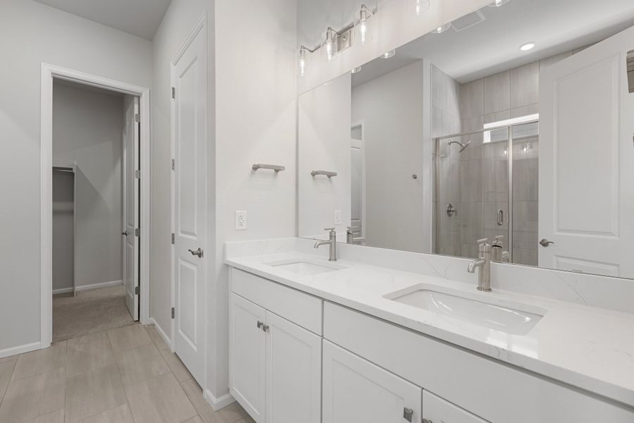 Furnished interior view inside a new home in The Manors Collection at Golden Overlook, Golden (Image 7).