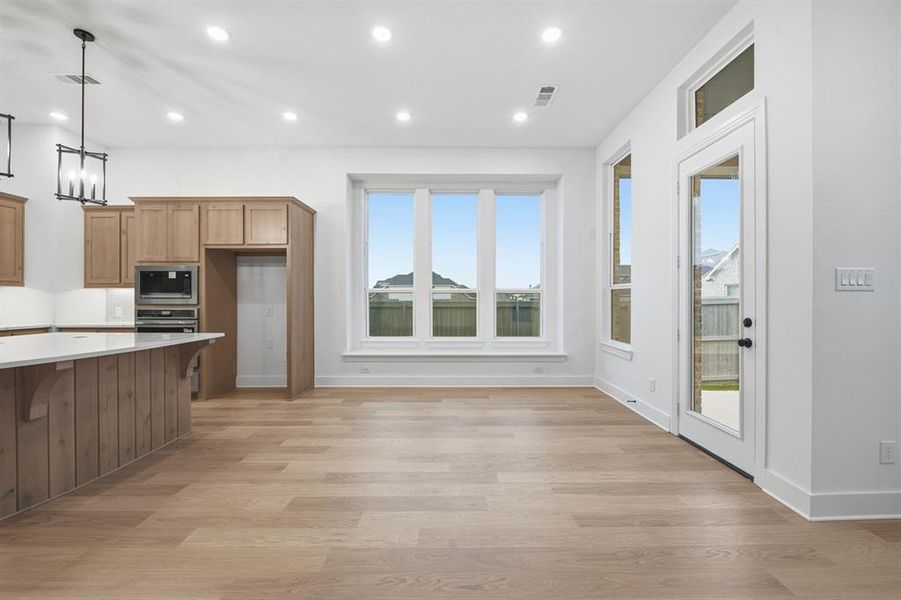 Spacious, unfurnished interior of a new home in Pecan Square: 50ft. lots, Northlake (Image 22).