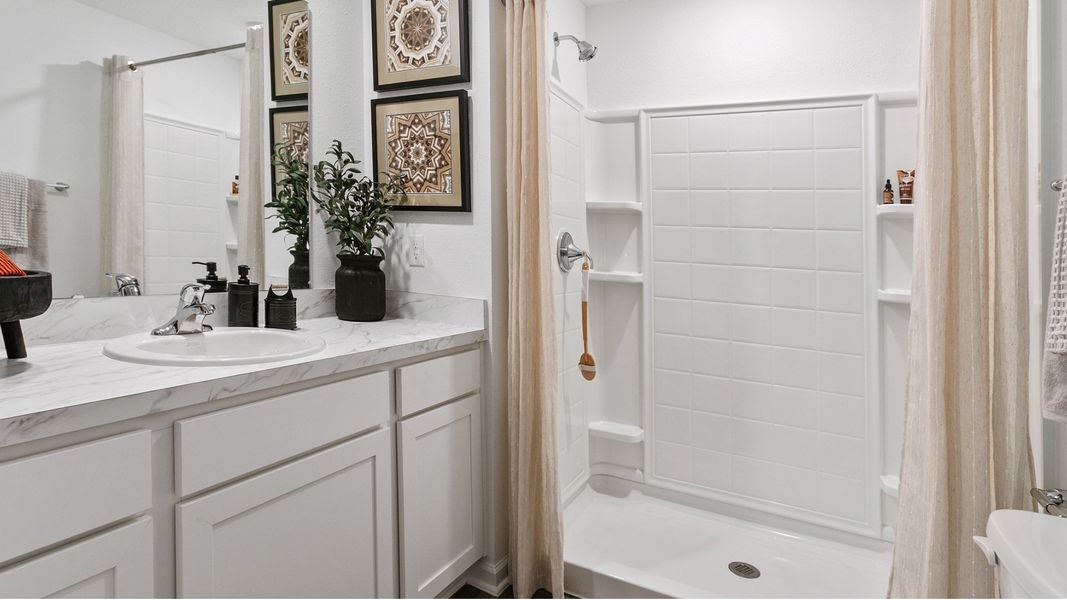 Representative furnished interior of a home built from the Osmond by D.R. Horton in Cordera Townhomes Express, St. Augustine (Image 17). Representative furnished interior of a home built from the Osmond by D.R. Horton in Cordera Townhomes Express, St. Augustine (Image 17).