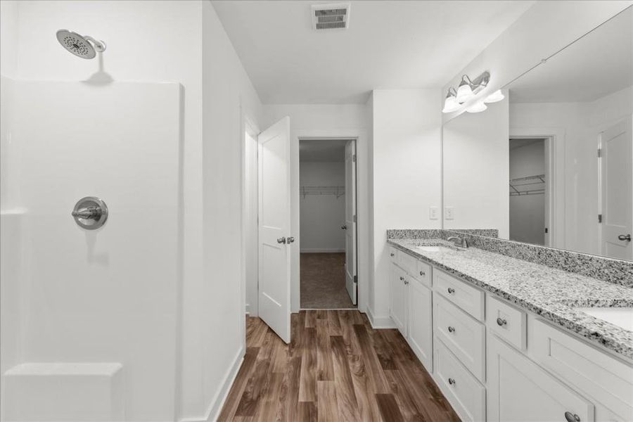 Furnished interior view inside a new home in , Statham (Image 11).