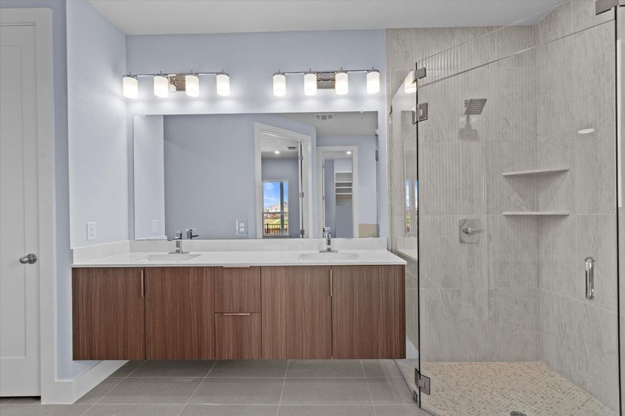 Furnished interior view inside a new home in , Round Rock (Image 7).