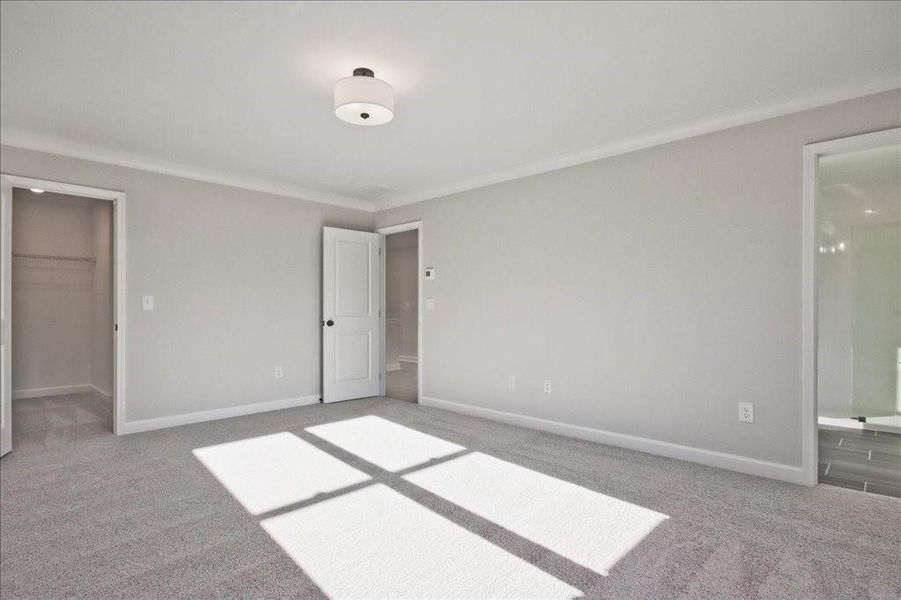 Spacious, unfurnished interior of a new home in Cherokee Township, Acworth (Image 24).