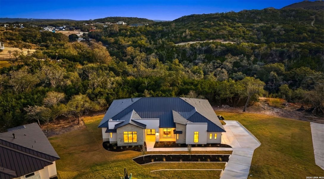Front exterior of a new home in , San Antonio, TX, highlighting curb appeal (Image 24).