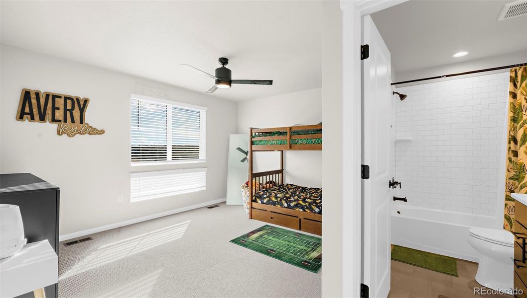Furnished interior view inside a new home in , Colorado Springs (Image 16).
