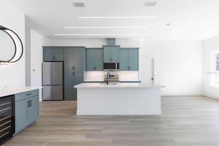 Furnished interior view inside a new home in , Palm Coast (Image 5). Furnished interior view inside a new home in , Palm Coast (Image 5).