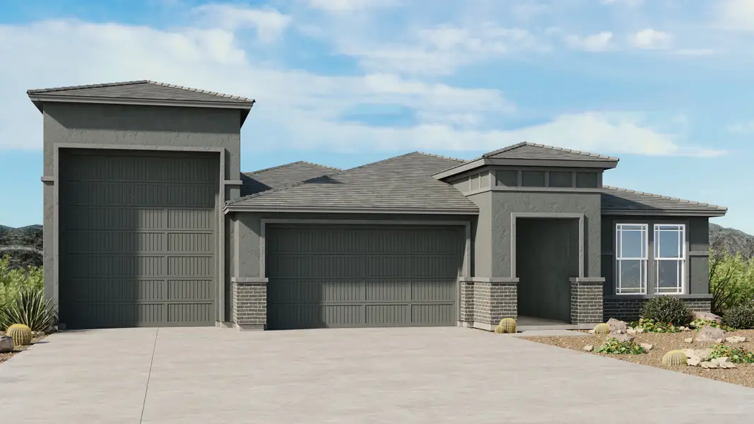 Representative exterior photo of a completed home built from the Overland by Taylor Morrison in Salero Journey, Laveen, AZ (Image 3).
