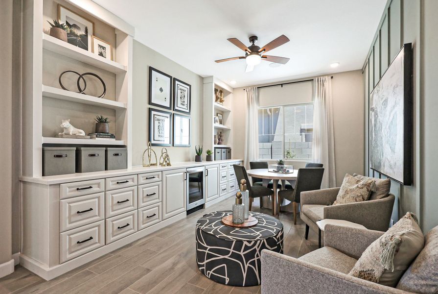 Representative furnished interior of a home built from the Kelly by Mattamy Homes in Empire Pointe, Queen Creek (Image 19).