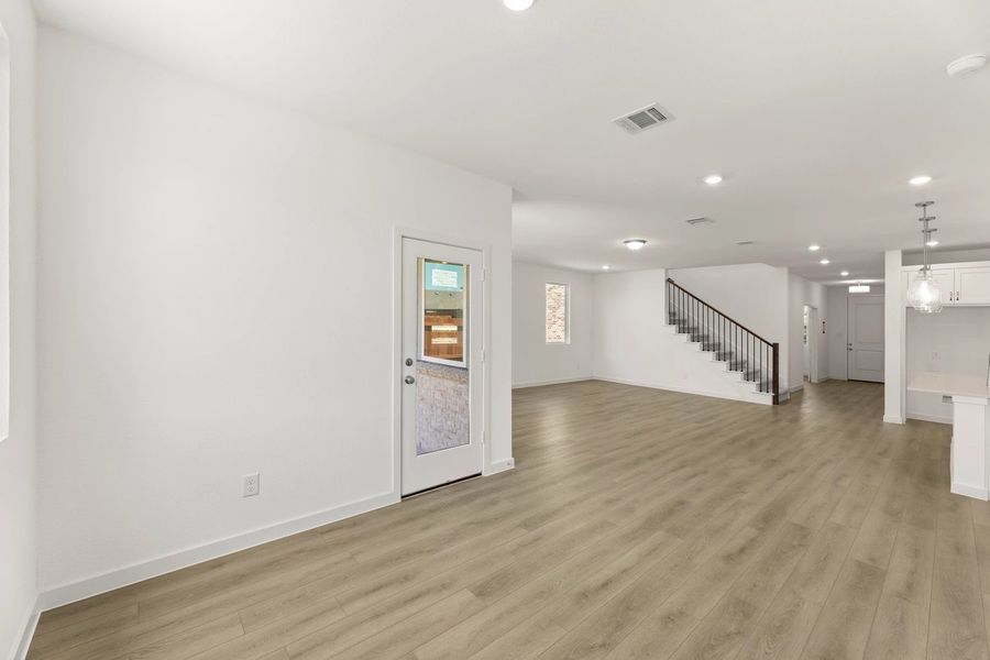 Open Living-Dining Room