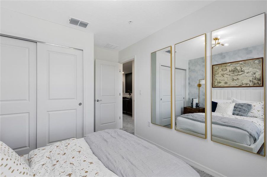 Furnished interior view inside a new home in EverBe, Orlando (Image 26). Furnished interior view inside a new home in EverBe, Orlando (Image 26).