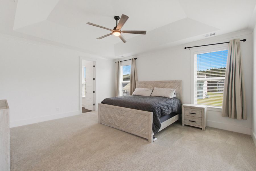 Furnished interior view inside a new home in Homecoming, Ravenel (Image 15).