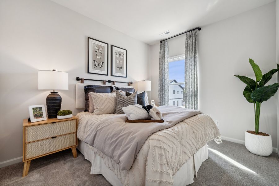 Furnished interior view inside a new home in Indian Trail Townhomes, Indian Trail (Image 15).