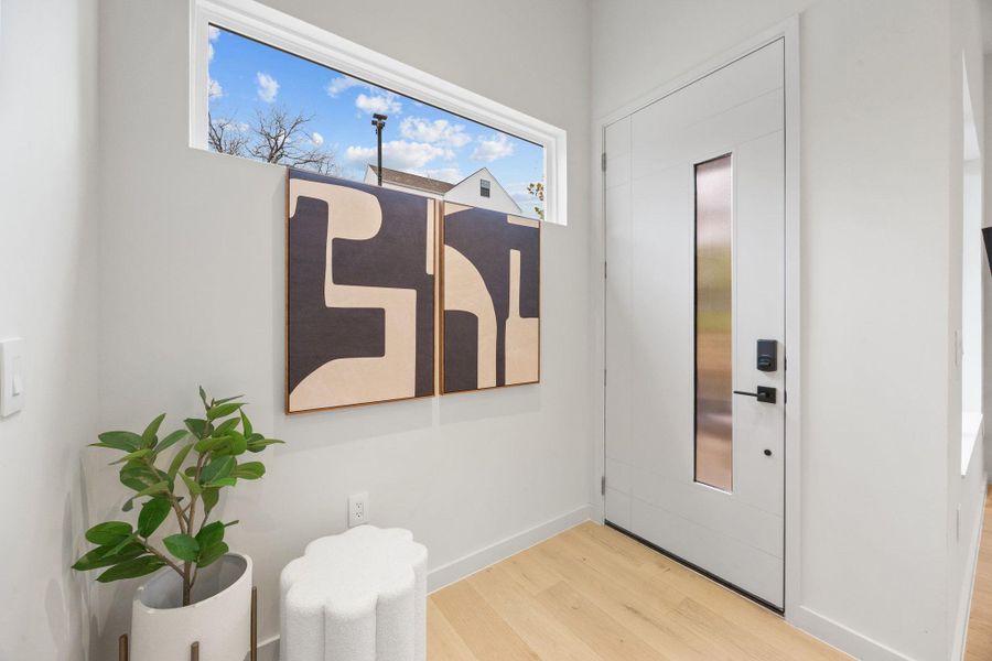 Furnished interior view inside a new home in , Austin (Image 10).
