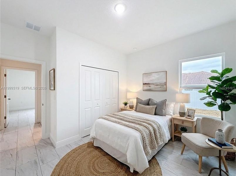 Furnished interior view inside a new home in , Ocala (Image 10).