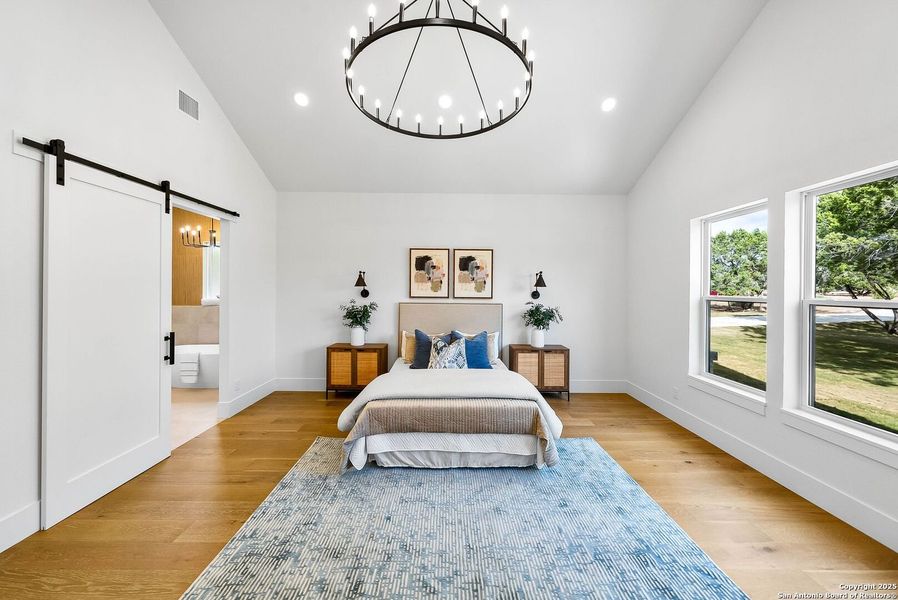 Furnished interior view inside a new home in , Bandera (Image 39). Furnished interior view inside a new home in , Bandera (Image 39).