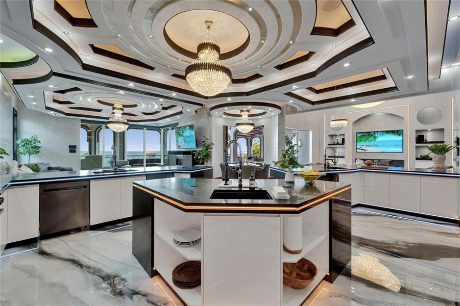 Furnished interior view inside a new home in , Apollo Beach (Image 83).