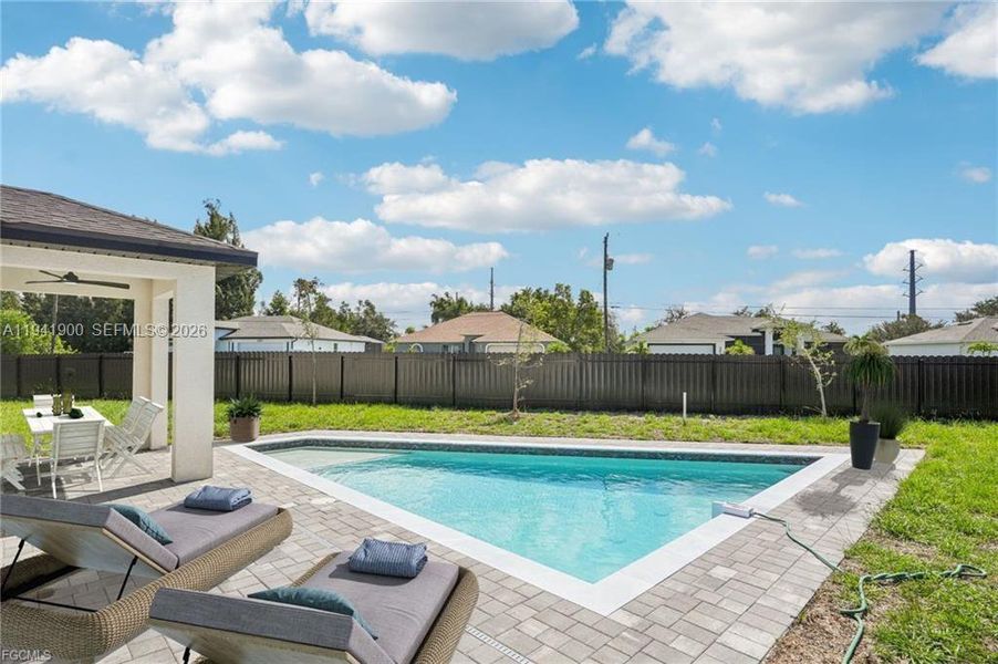 Exterior details and patio area of a home in , Cape Coral (Image 23).
