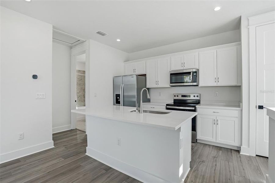 Furnished interior view inside a new home in , St. Petersburg (Image 33).