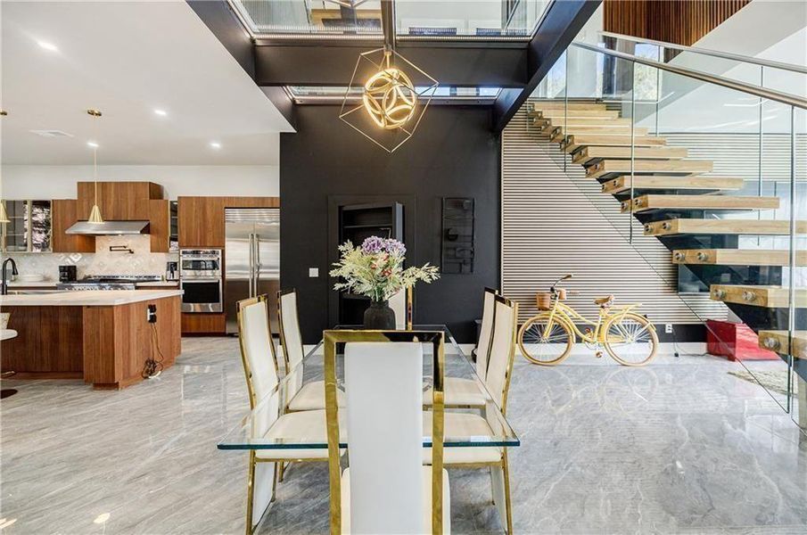 Furnished interior view inside a new home in , Marietta (Image 15).