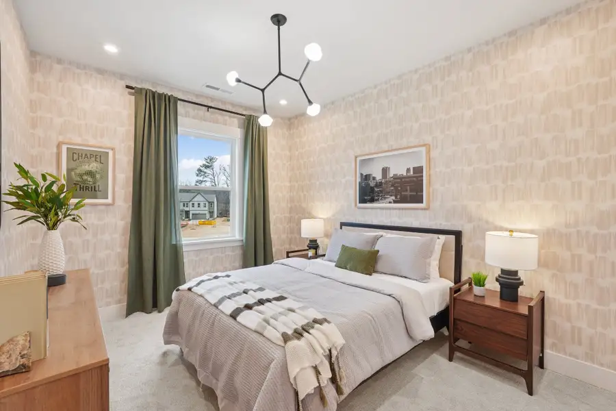 Image 8 representing the Mitchell by Tri Pointe Homes in The Grove at Latta Park, Durham, NC.