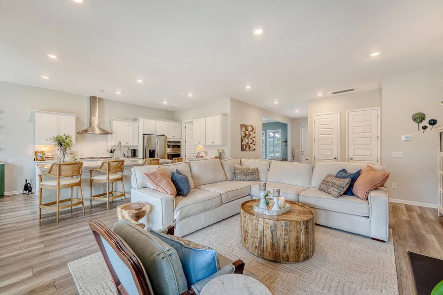 Furnished interior view inside a new home in Horizons at Summers Corner | 55+: The Estates, Summerville (Image 5).