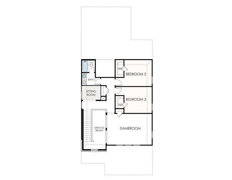View of room layout