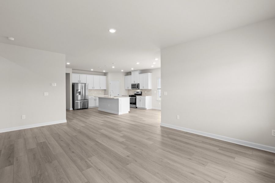 Spacious, unfurnished interior of a new home in Cypress Ridge - The Coastline Series, Longs (Image 17).