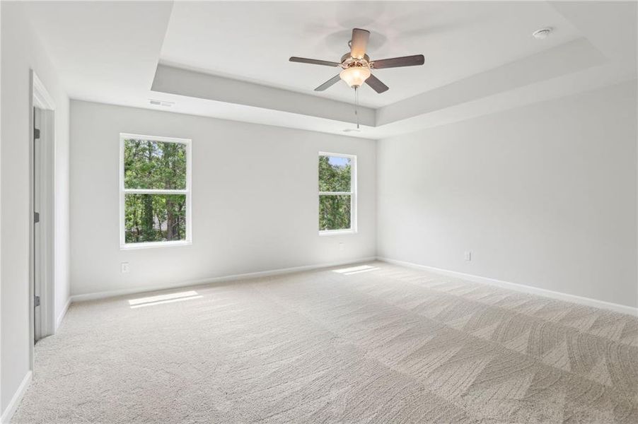 Spacious, unfurnished interior of a new home in The Hills at Cedar Creek, Winder (Image 30).